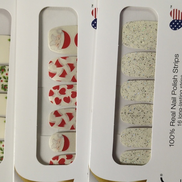 Color Street Xmas bundle berry merry glittersweet just be-claus chile it cool - Picture 2 of 3